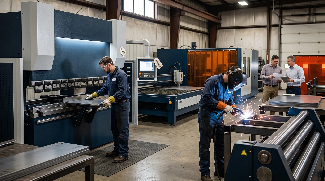 Illustration: Bad Credit Equipment Financing for Welding and Fabrication Shops: A 2026 Guide