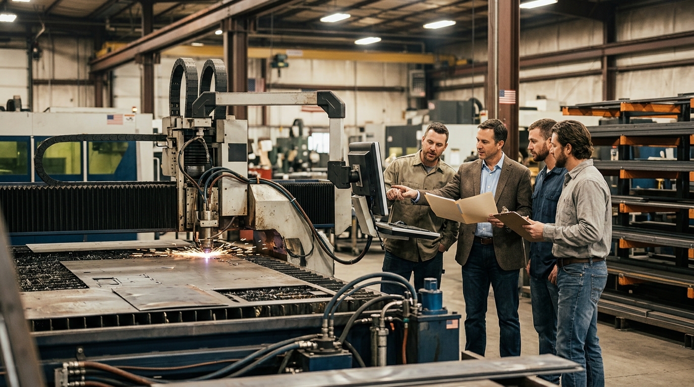 Illustration: Equipment Refinancing: Freeing Cash Flow from Fabrication Assets