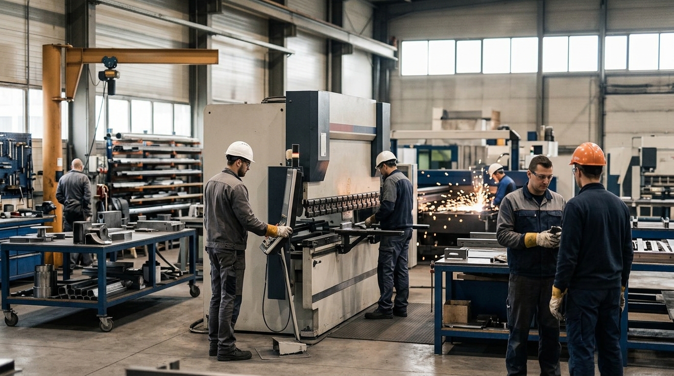 Illustration: Business Insurance for Fabrication Shops: Protecting Your Equipment Investment