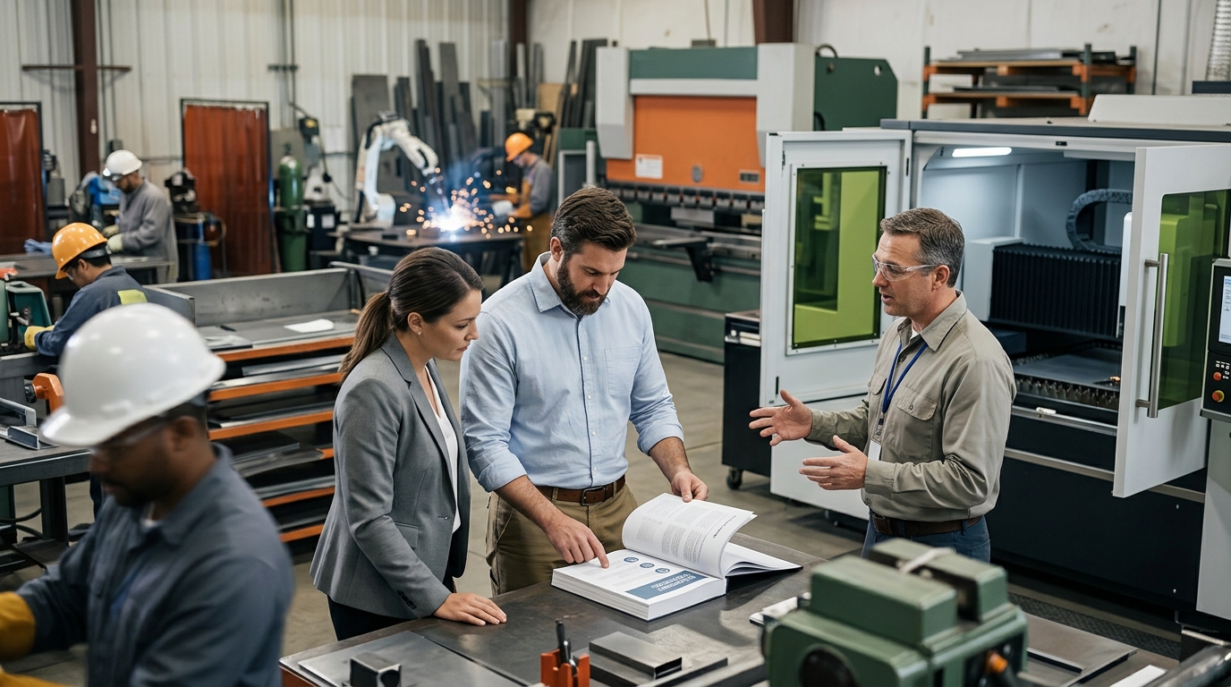 Illustration: Equipment Financing Options for Good Credit: A 2026 Guide for Metal Fabricators