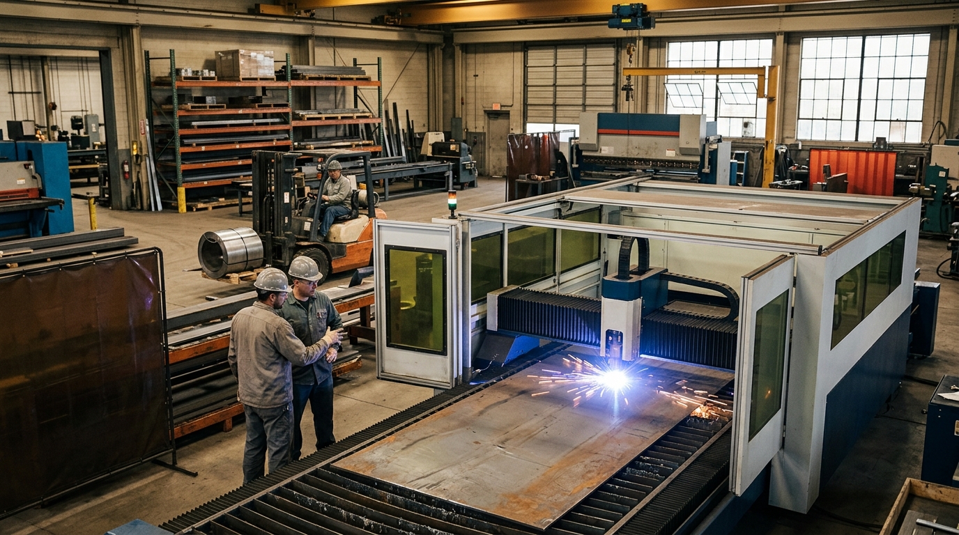 Illustration: Laser Cutter Equipment Financing Options: A 2026 Guide for Metal Fabricators