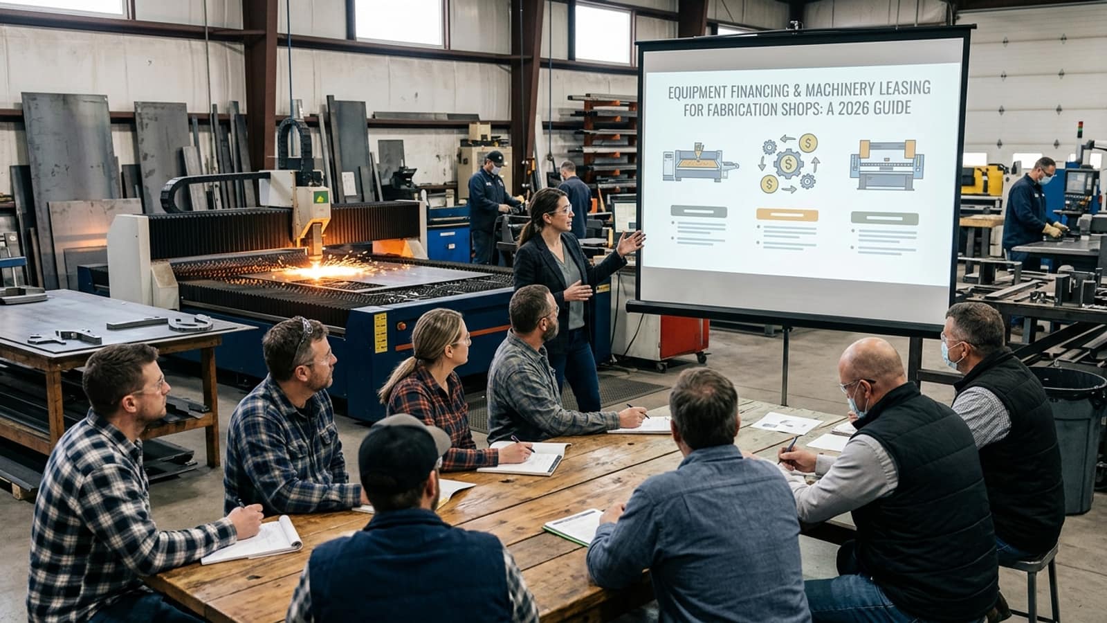 Illustration: Laser Cutter Equipment Financing Options: A 2026 Guide for Shop Owners