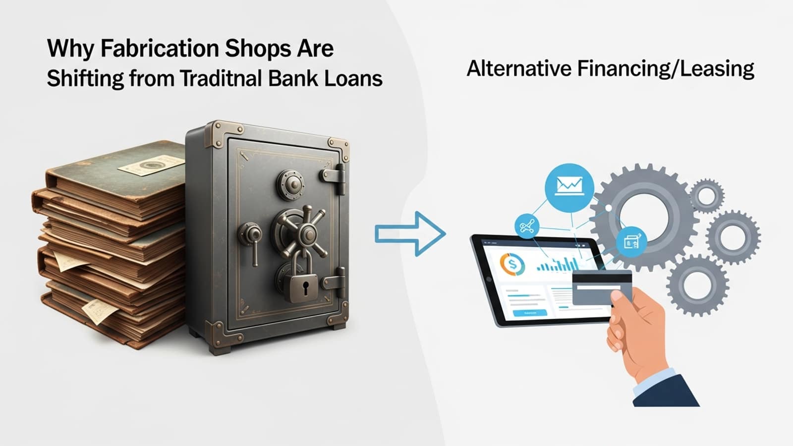 Illustration: Why Fabrication Shops Are Shifting Away from Traditional Bank Loans